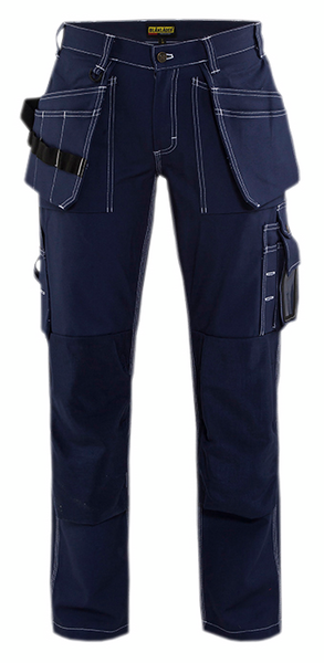 Riipputaskuhousut Blåkläder 154513708800 naisten tummansininen