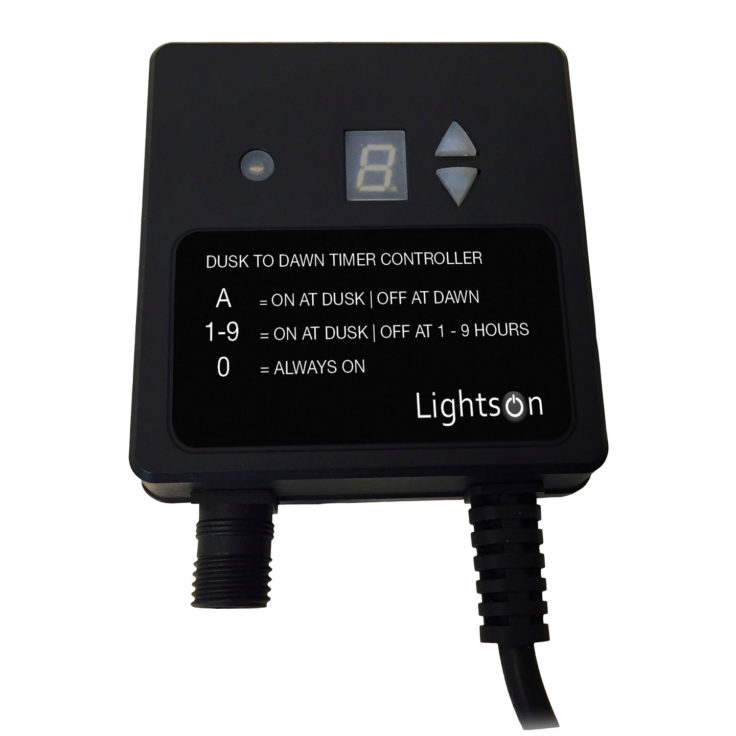 LJUSSENSOR lightson MED TIMER 150W