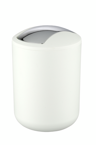 Pöytäroska-astia heilurikannella Wenko Brasil 2l muovia valkoinen 21206100