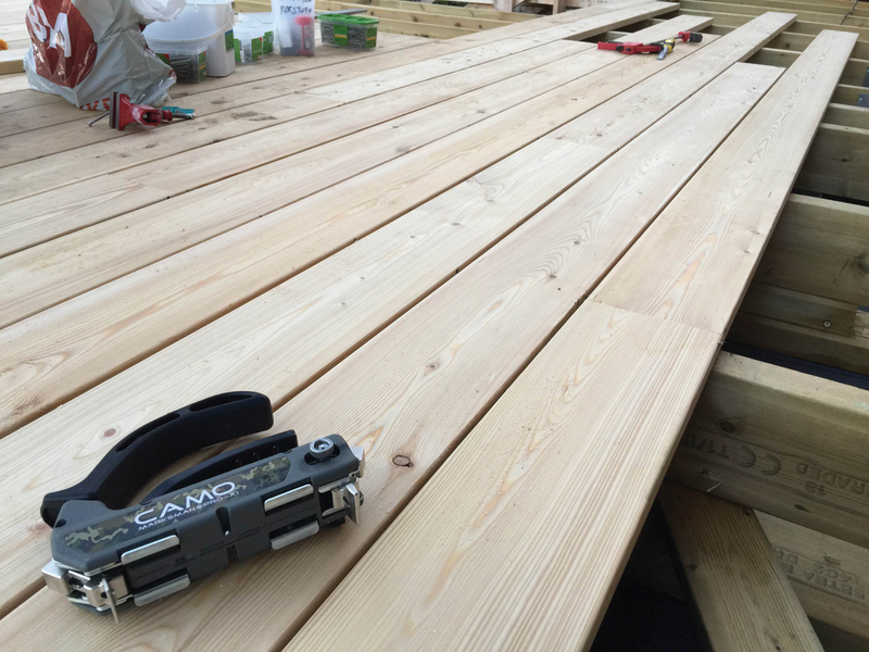 Ruuvausohjain Camo 133-148mm laudoille 1,6mm väli