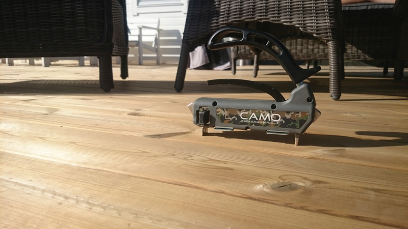 Ruuvausohjain Camo 133-148mm laudoille 1,6mm väli