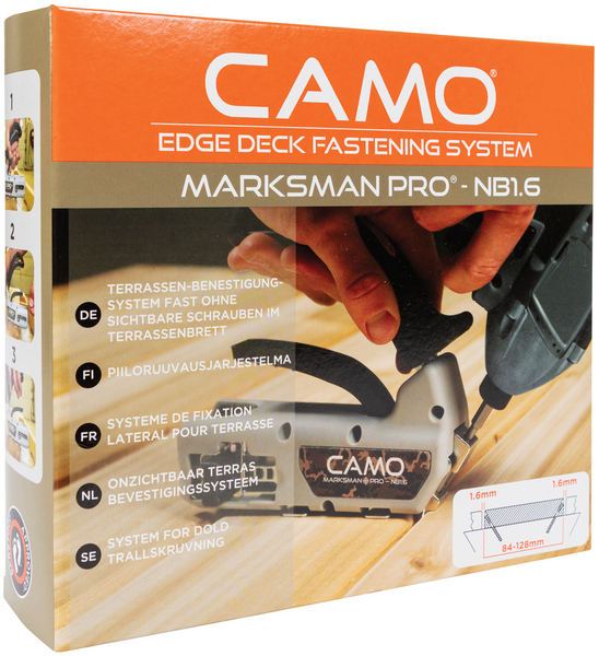 Ruuvausohjain Camo 83-125mm laudoille 1,6mm väli