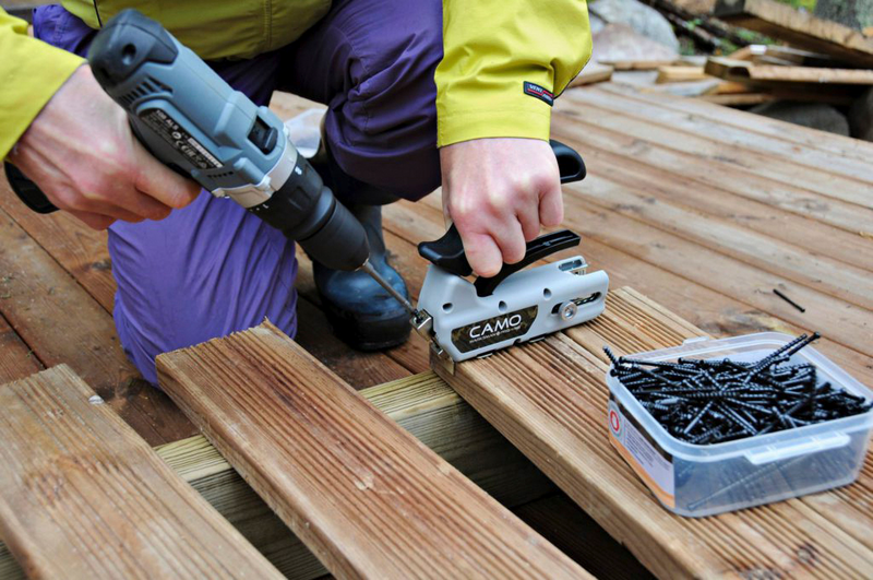 Ruuvausohjain Camo 83-125mm laudoille 1,6mm väli