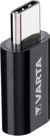 Lataus- ja data-adapteri VARTA Micro-USB Type C