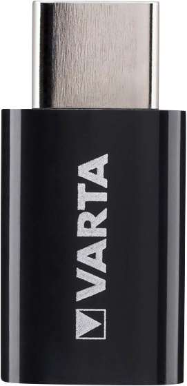 Lataus- ja data-adapteri VARTA Micro-USB Type C