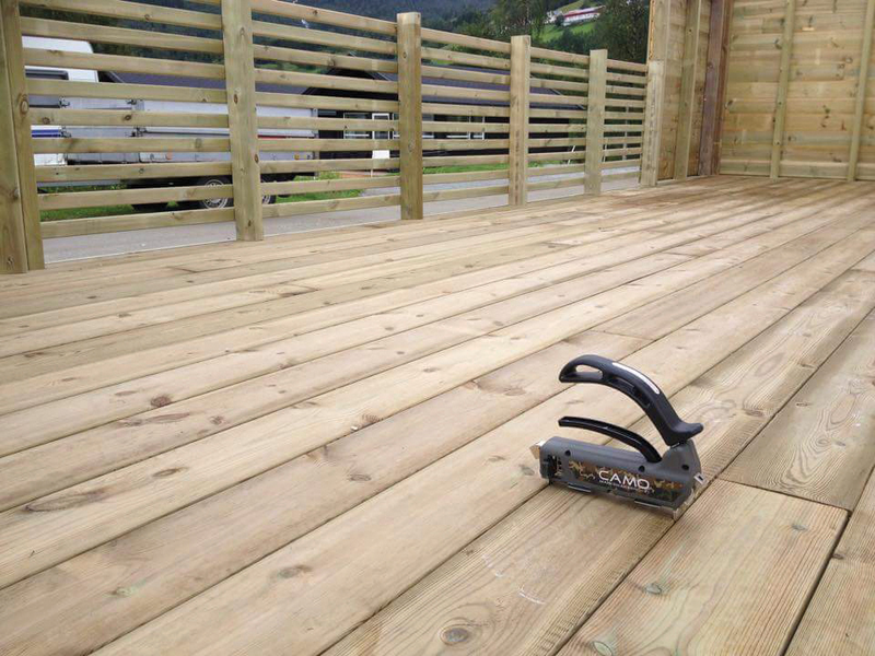 Terassiruuvi CAMO 60x4,2 ProTech-pinnoitettu teräs 350kpl