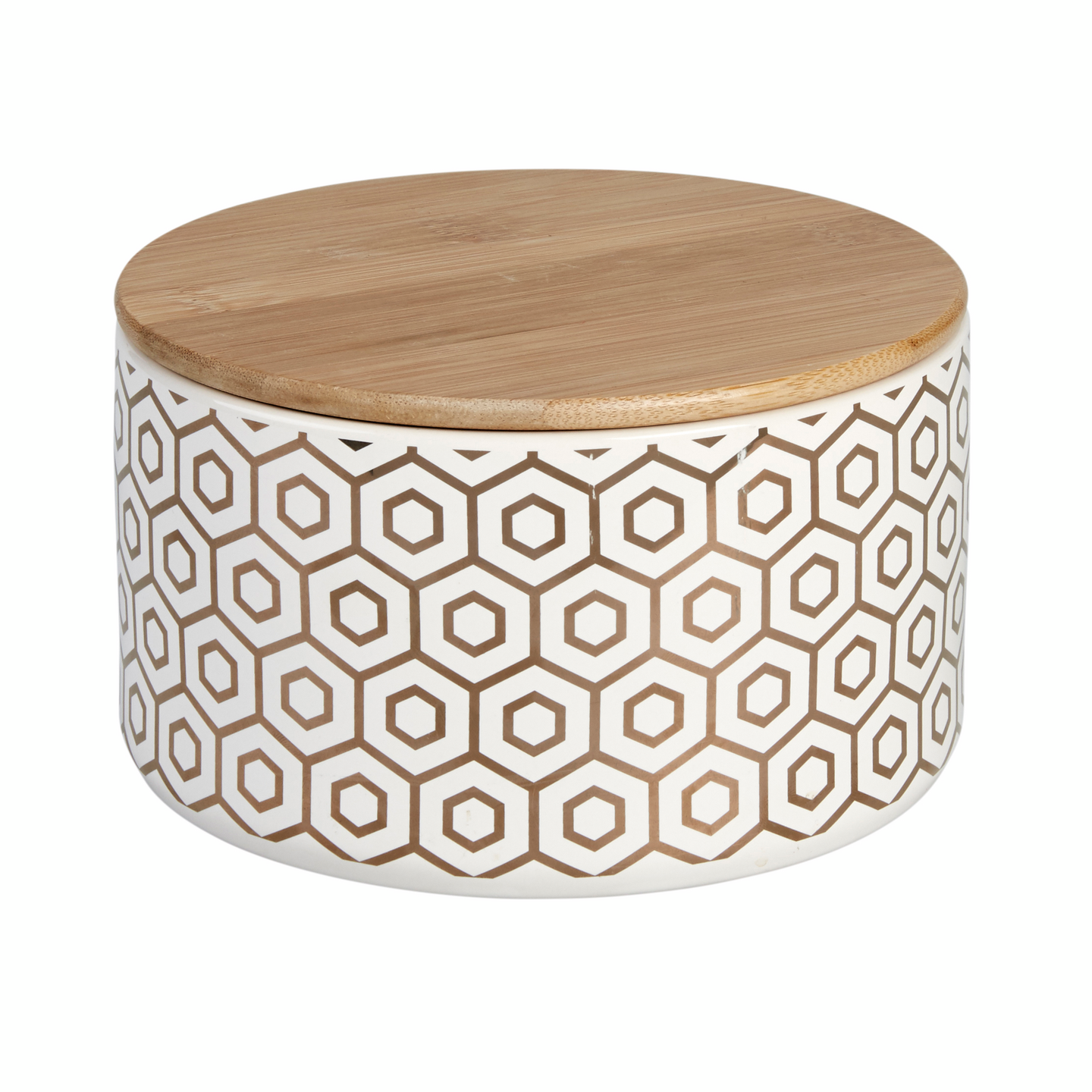 Säilytyspurkki Cello 16,5x9,8 kultakuvio