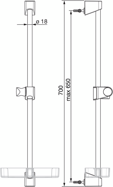 Suihkutanko Oras Apollo 253150