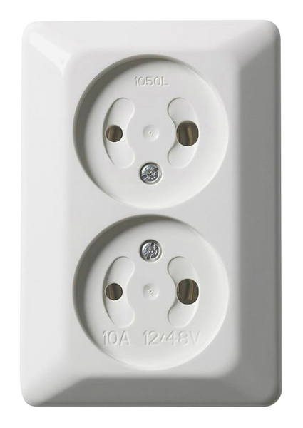 SELV-pistorasia ELKO 48VDC 2-osainen