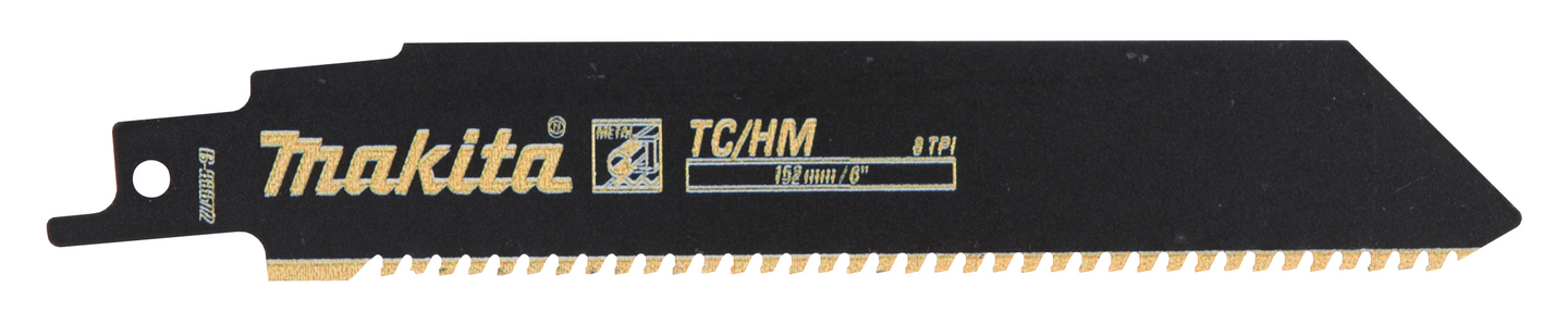 Puukkosahanterä Makita 152x1,25 HM metalli, valurauta, rst