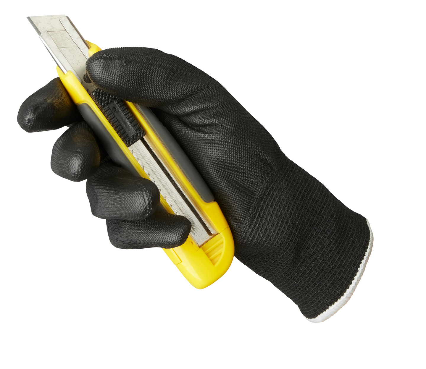 Käsineet PROF Vertigo PU-pinnoitettu viiltosuojaluokka C musta