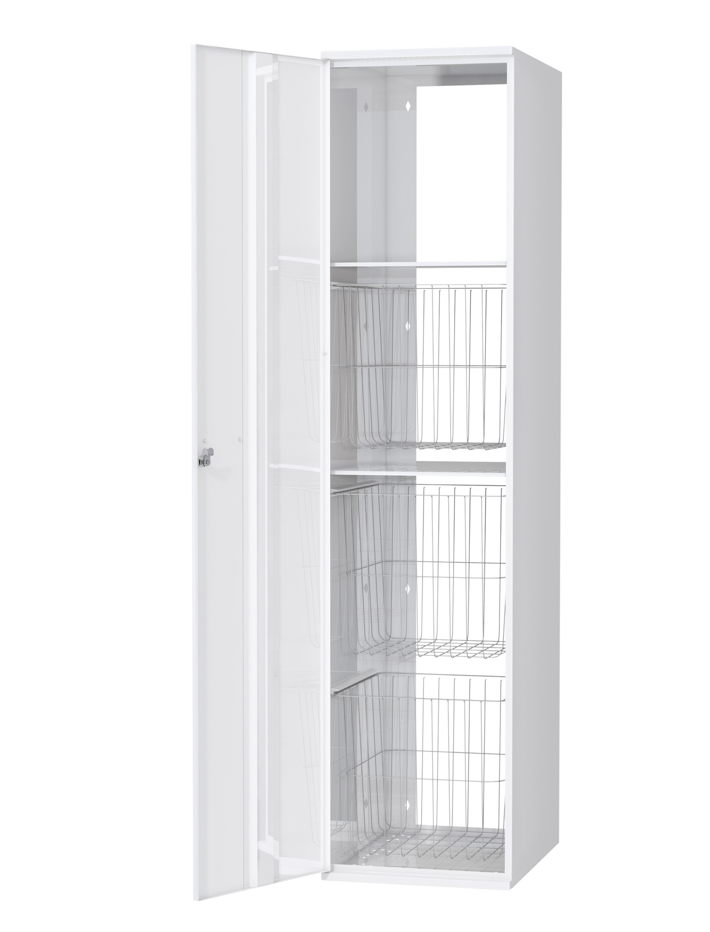 TVÄTTSKÅP POLARIA PYK 300S530, 3 KORGAR VÄNSTER