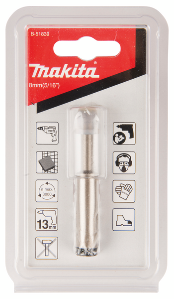 Timanttiporanterä Makita 8mm laatoille