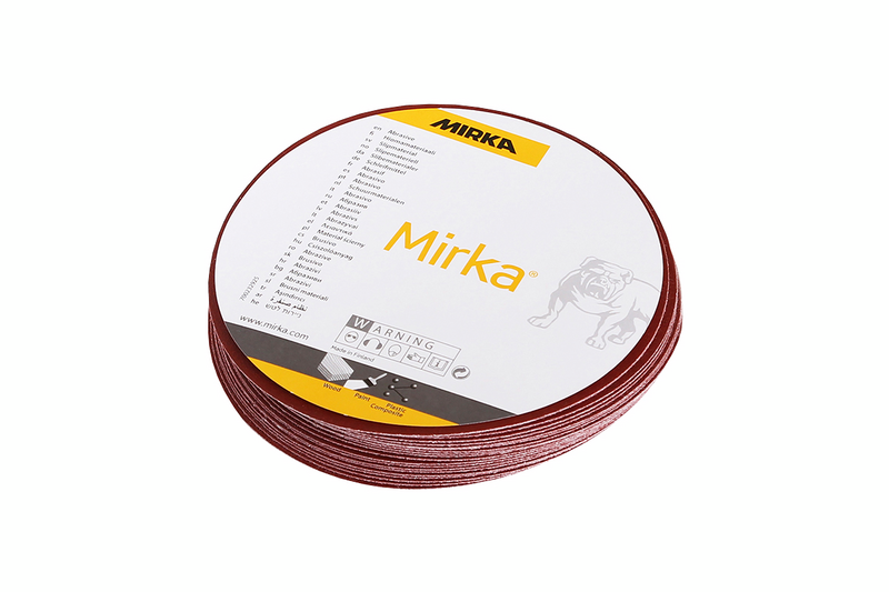 Hiomapyörö Mirka punainen 125mm 80 8R B tarra 20kpl