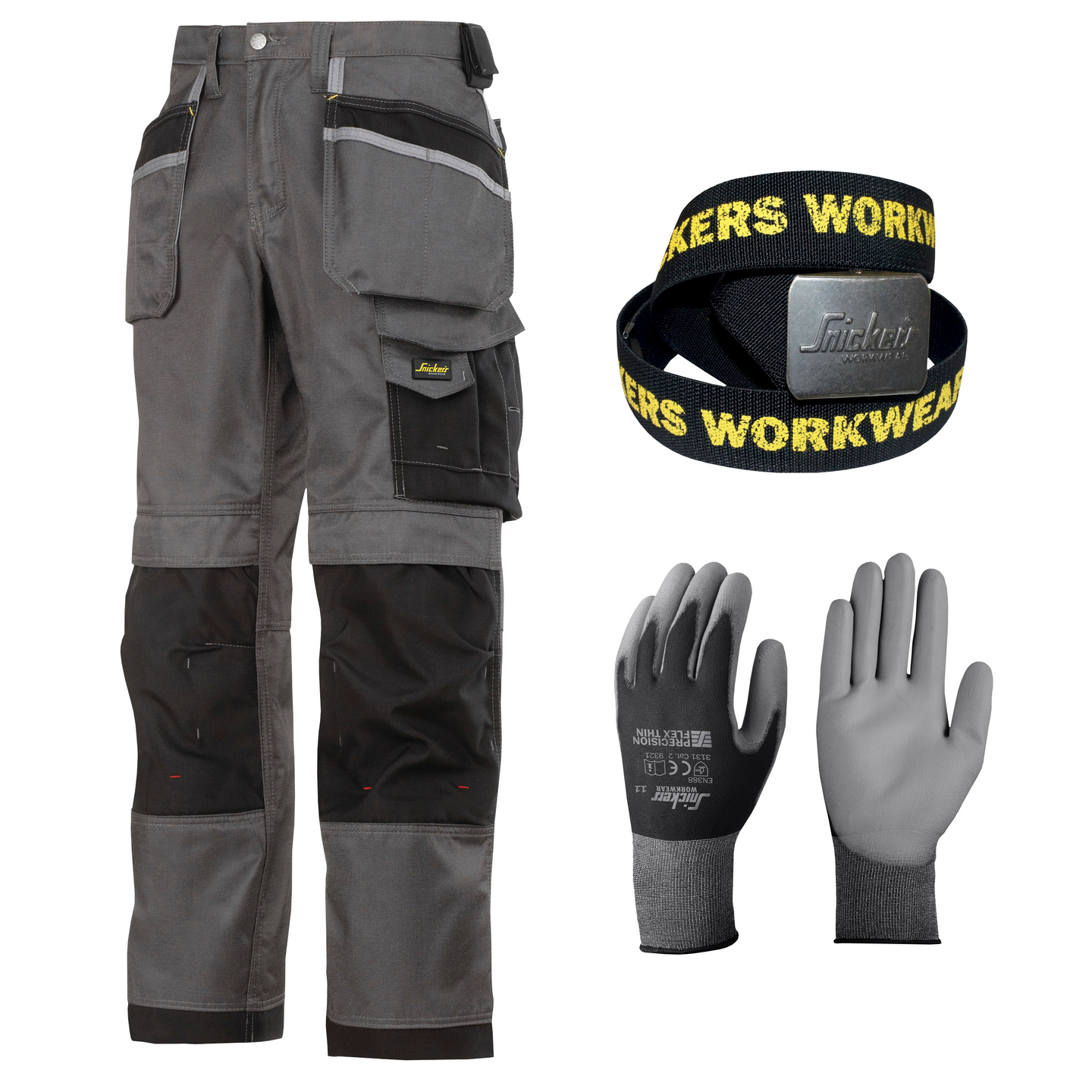 Työhousut + asusteet Snickers Work-pack 3212-7400