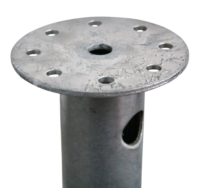 Kierreteräspaalu laipalla 1150x60/3mm