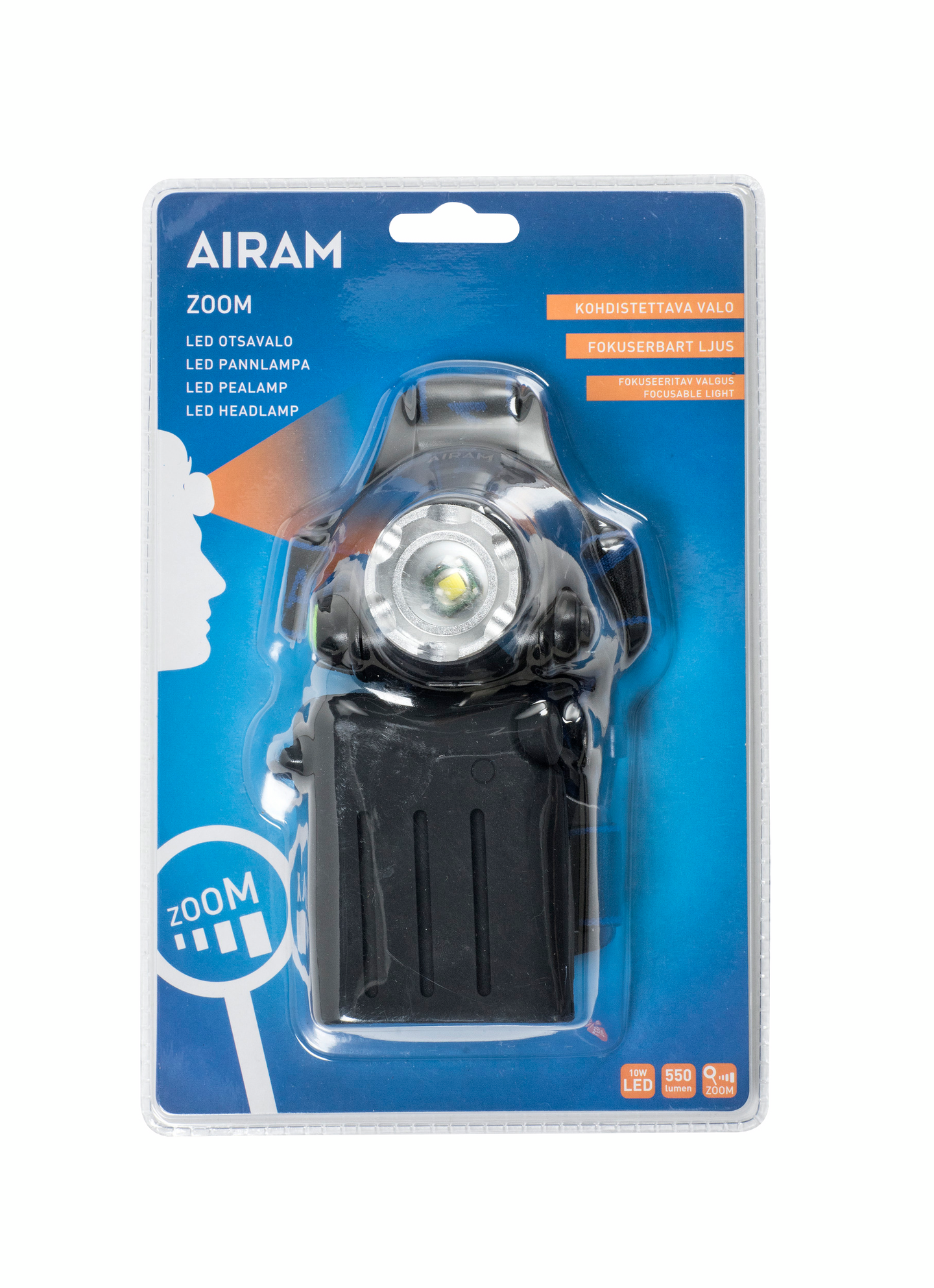 Otsalamppu Airam Zoom 5W 550lm