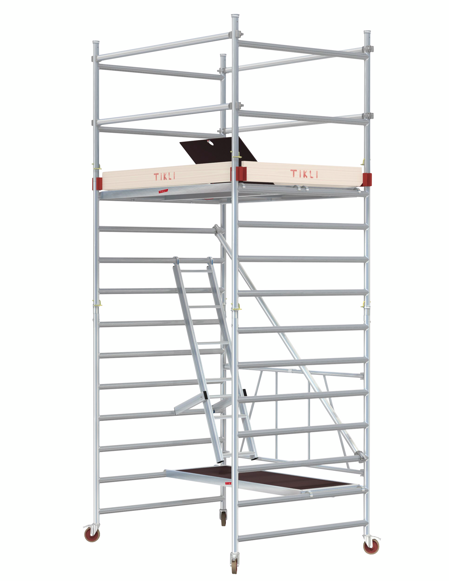 Asennusteline Tikli Jumbo 2,8m 178BK+1+1 leveä 178x135cm