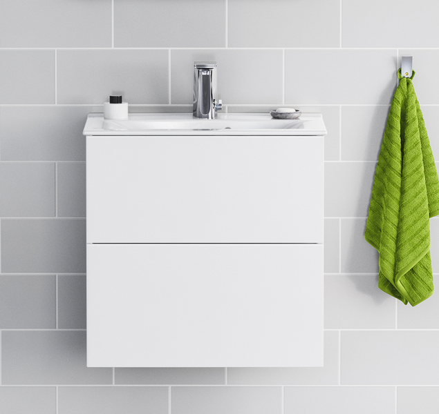 Allaskaappi IDO Elegant L60 K60 S36,6cm Compact valkoinen