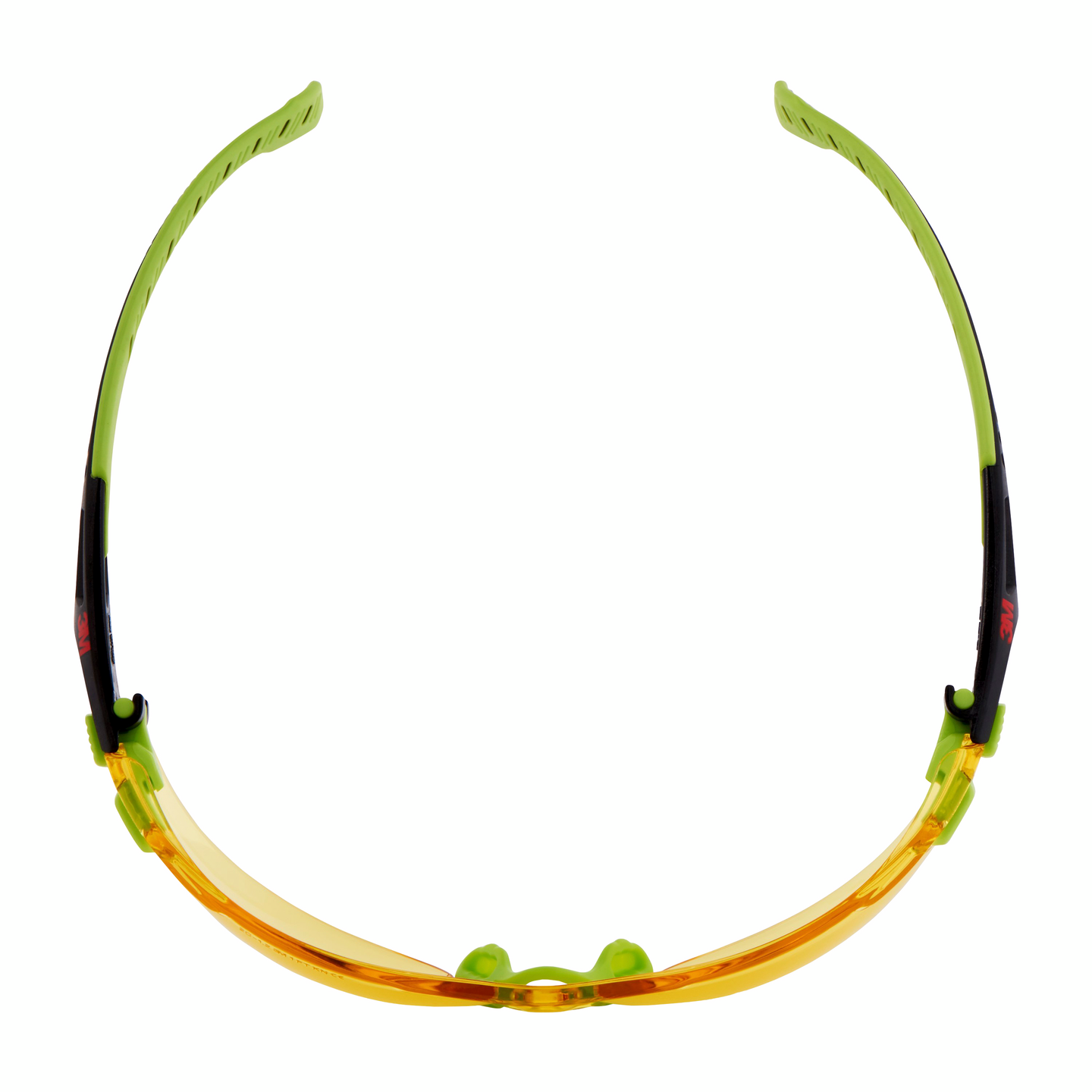 Suojalasit 3M Solus 1000-sarja vihreä/musta keltainen linssi