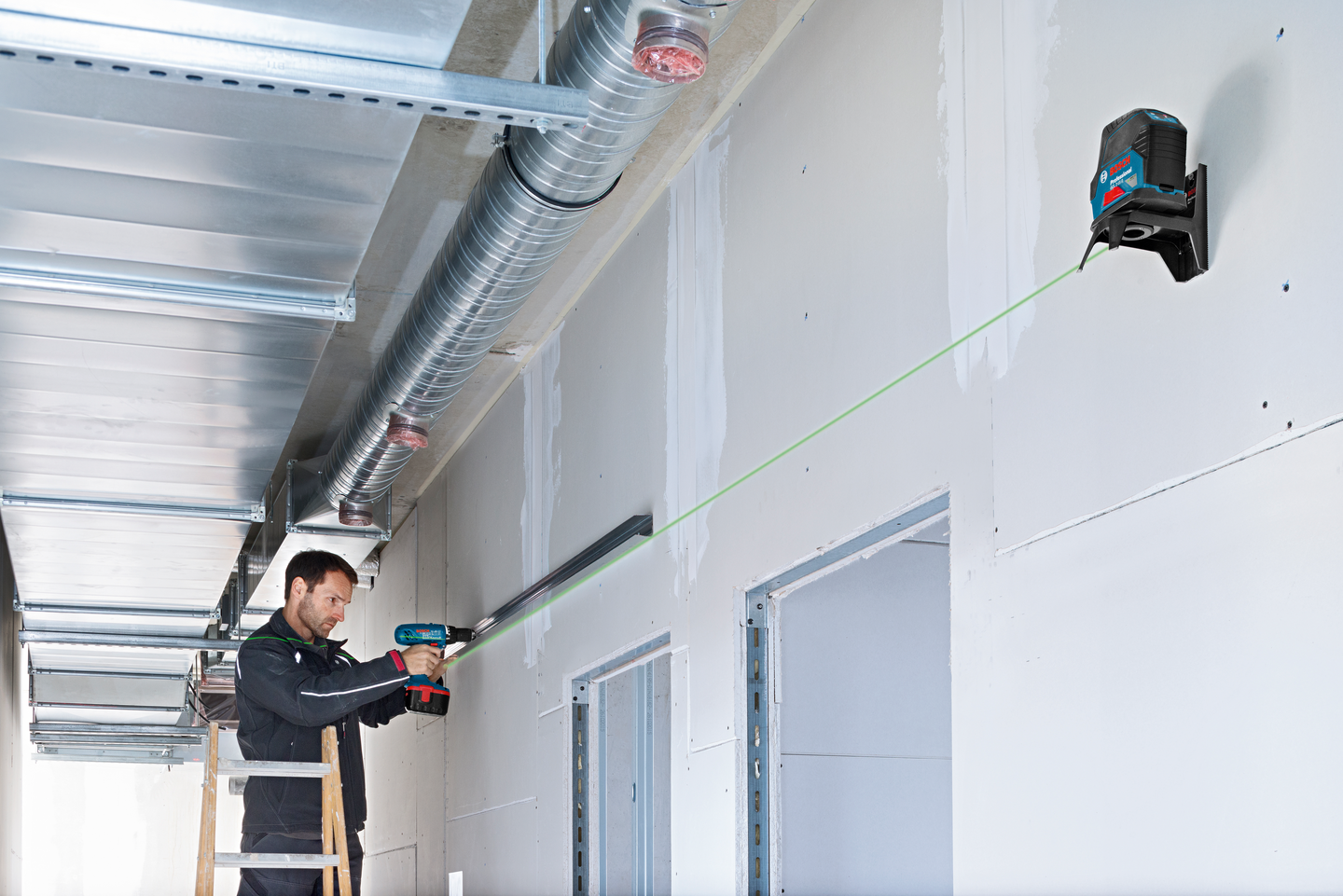 Kombilaser Bosch GCL 2-15 Green + RM1