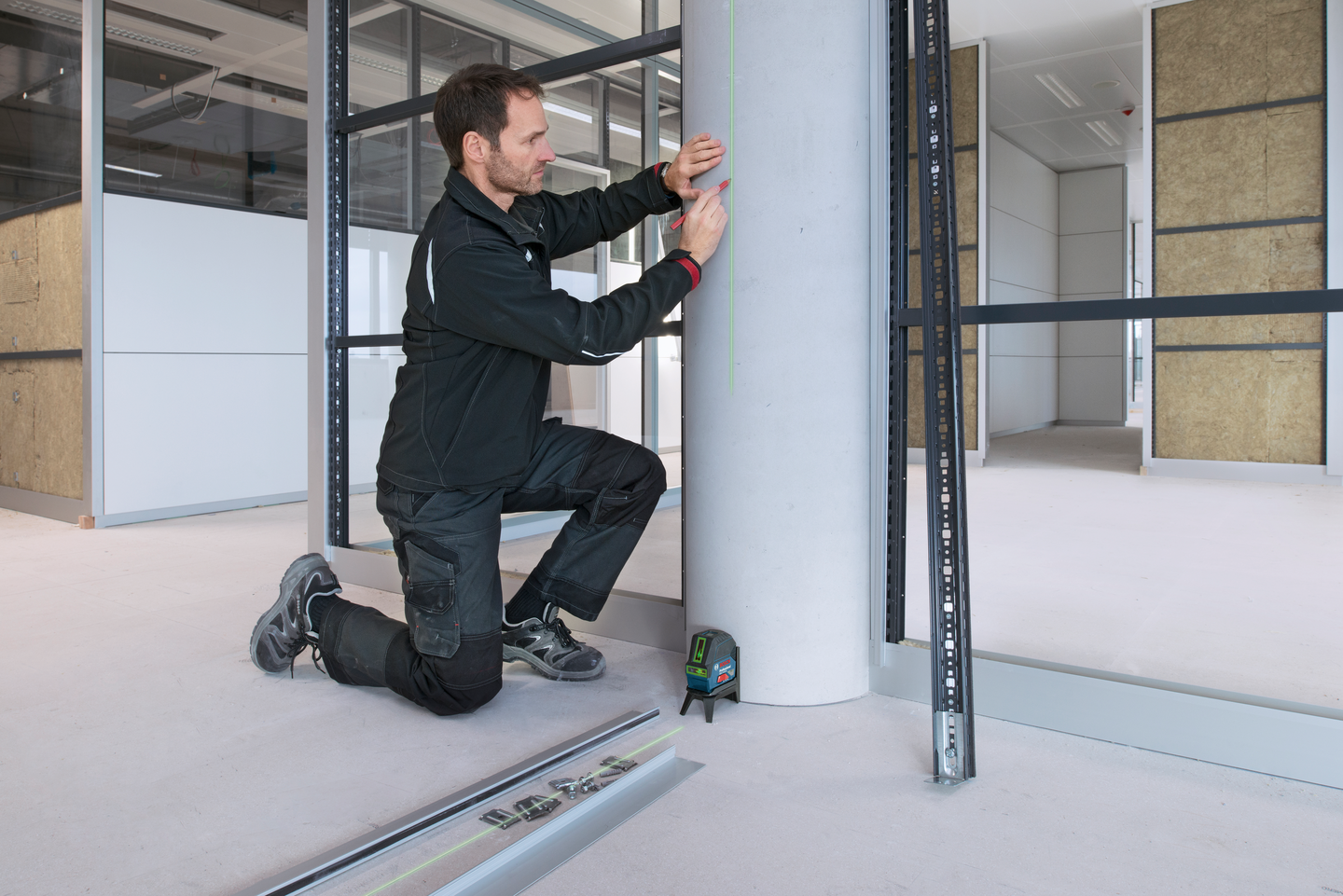 Kombilaser Bosch GCL 2-15 Green + RM1