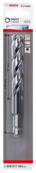 Metalliporanterä Bosch HSS Impact 10mm
