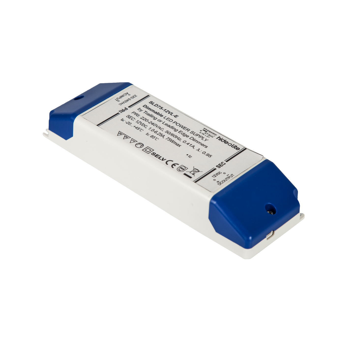 Elektroninen liitäntälaite Hide-a-lite SLD FDIM 12V 75W