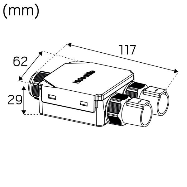 Alasvalo Hide-a-lite Comfort Quick Outdoor 3000K antrasiitti