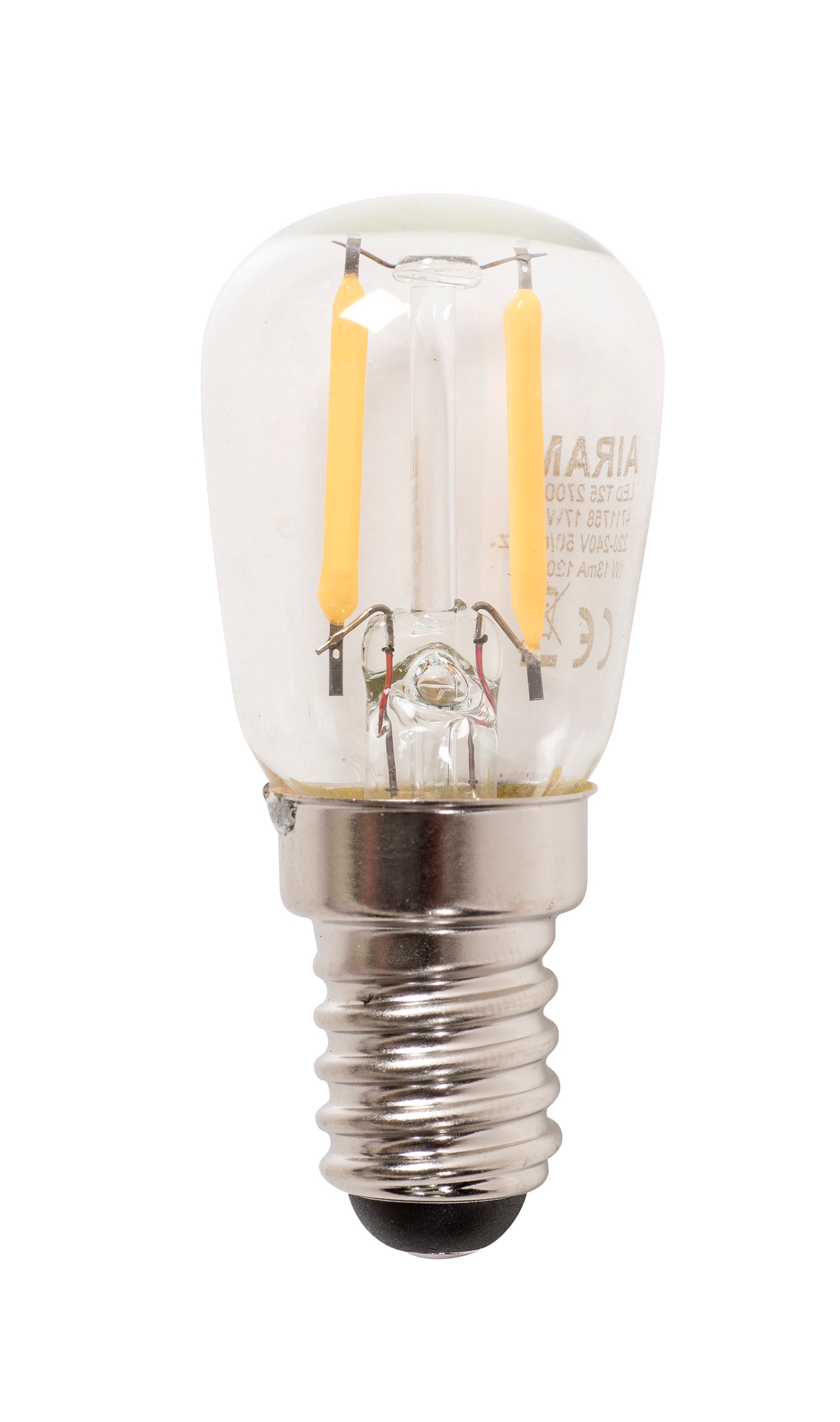 Led-merkkilamppu Airam kirkas 120lm 1W E14