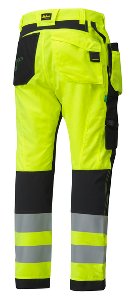 Housut Snickers 6932-6604 huomiokeltainen-musta