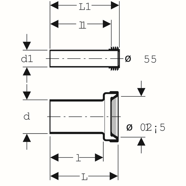 Viemäröintisarja Geberit seinä-wc