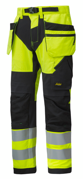 Housut Snickers 6932-6604 huomiokeltainen-musta