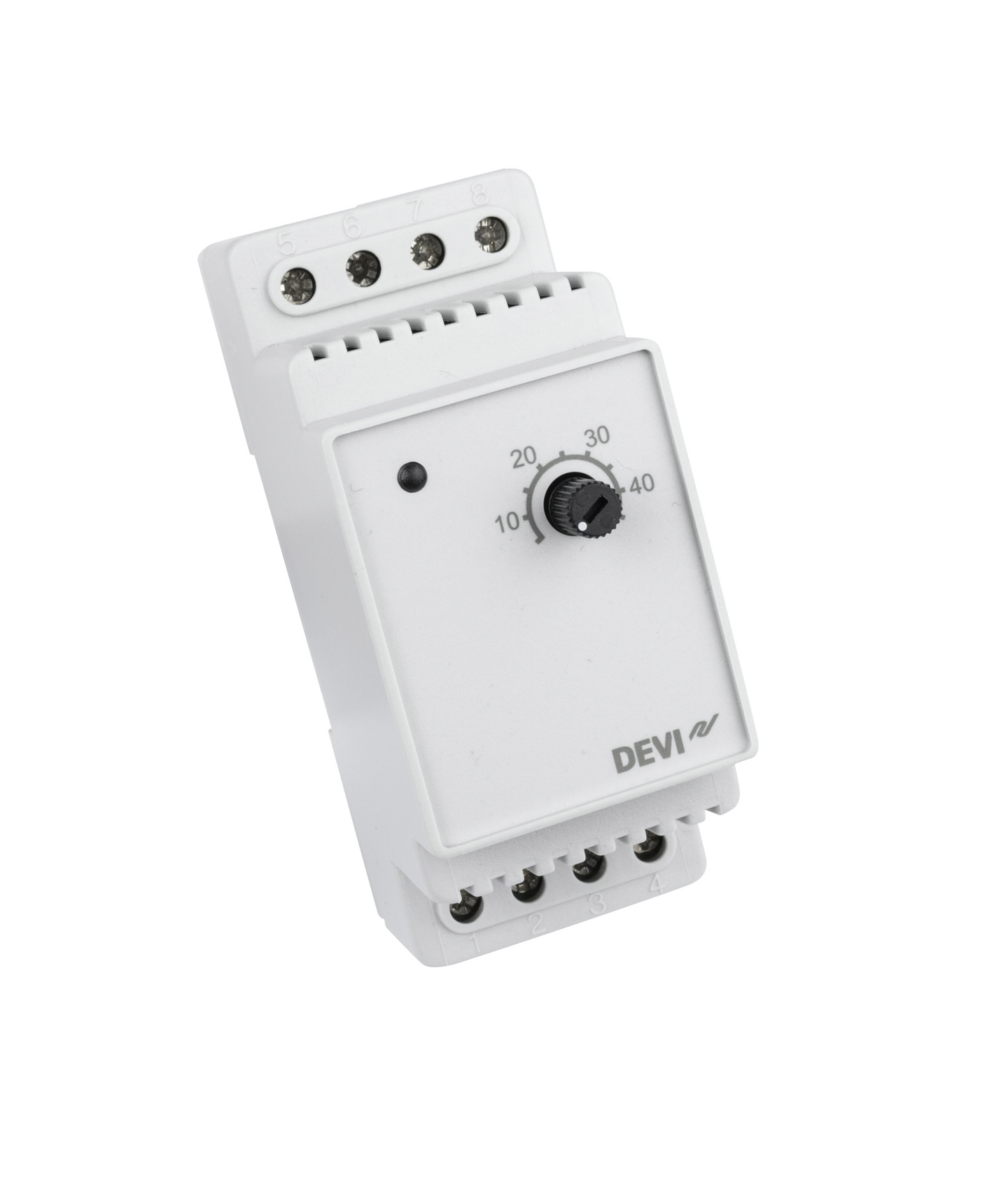 Lattiatermostaatti Devireg 330 +5-+45 16A Dinlat