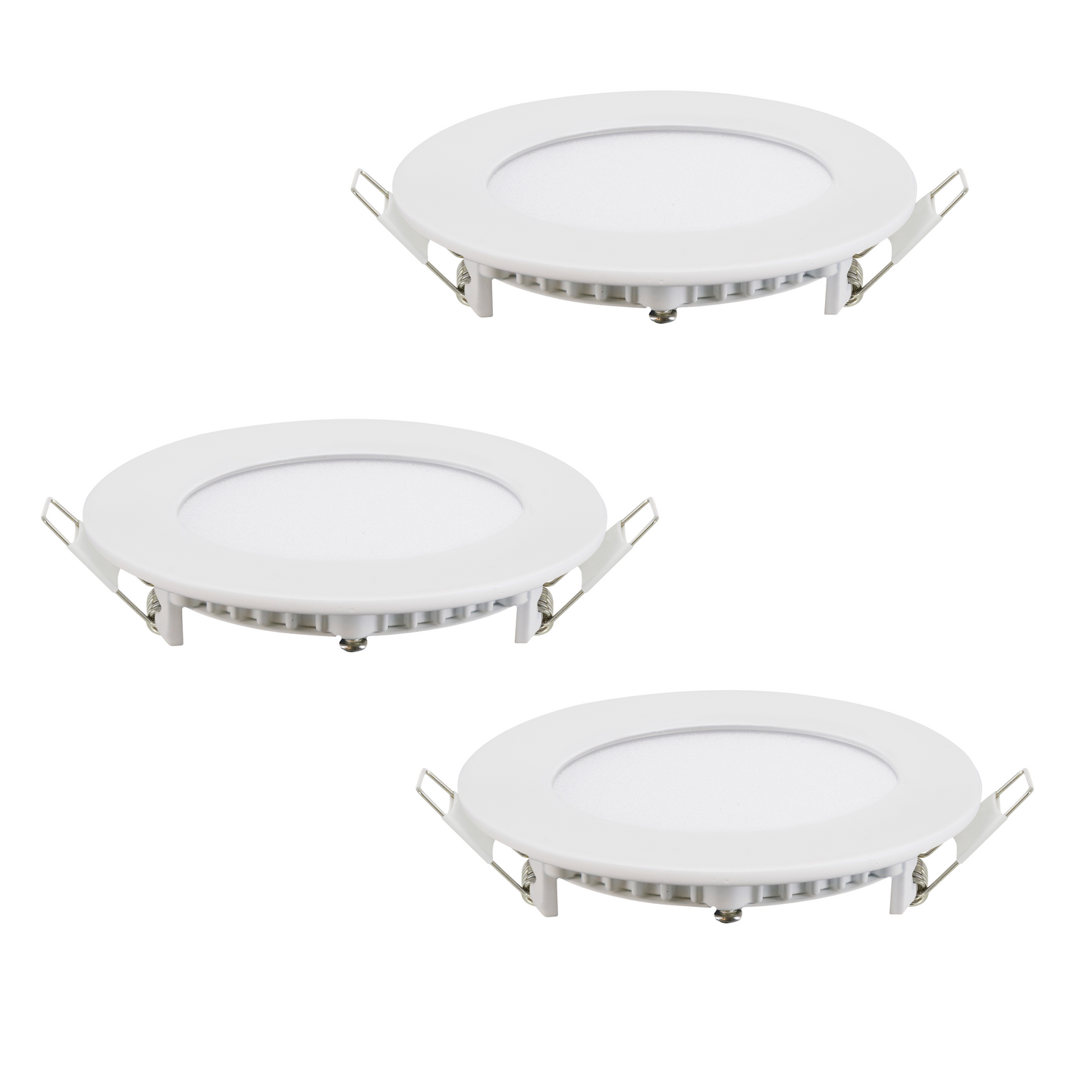 Led-uppospotti Eglo Connect Fueva-c 85mm 3x3W valkoinen