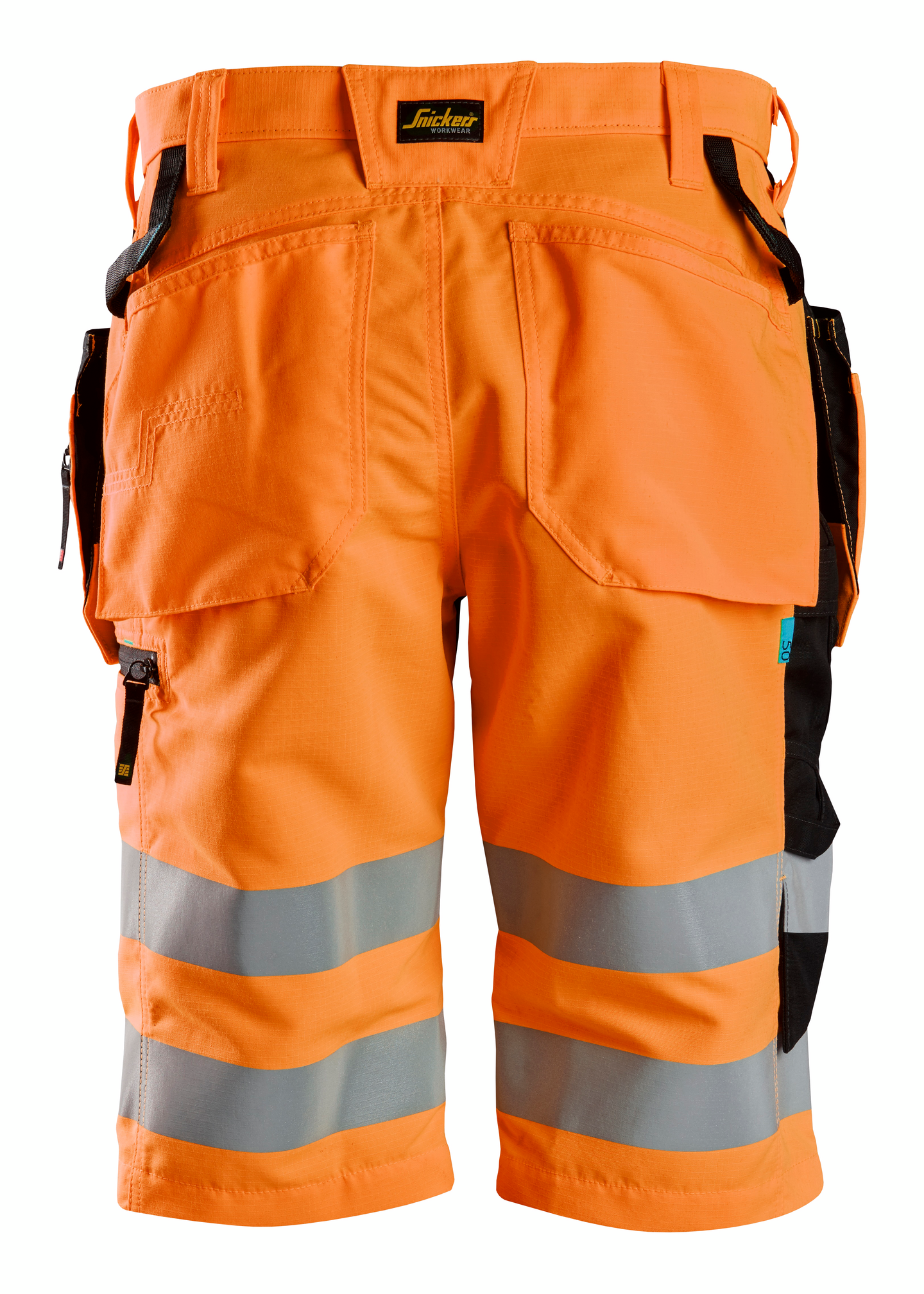 Shortsit Snickers LiteWork+ 6131-5504 huomio-oranssi-musta lk 1