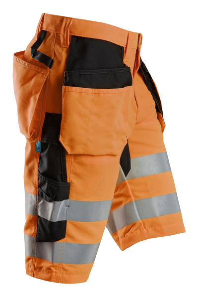 Shortsit Snickers LiteWork+ 6131-5504 huomio-oranssi-musta lk 1