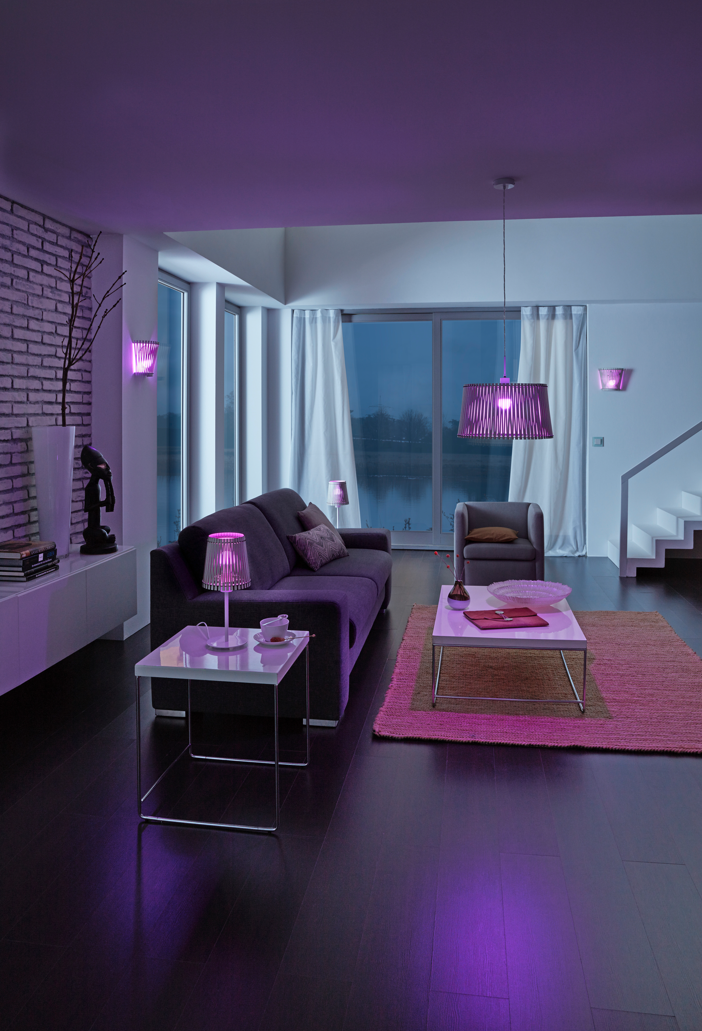 Led-plafondi Eglo Fueva-c Connect 300x300 21W harjattu teräs