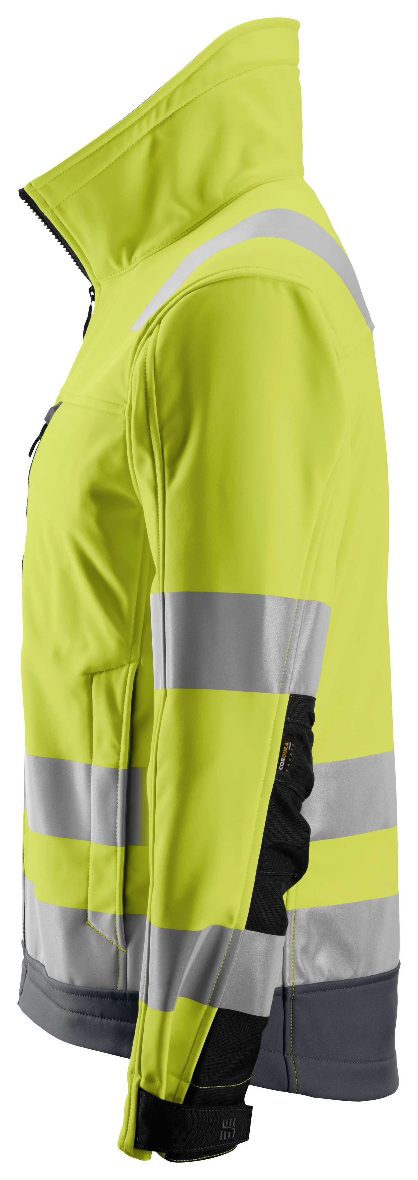 JACKA SNICKERS WORKWEAR SOFTSHELL AW KL3 M, STL: M VARSELGUL