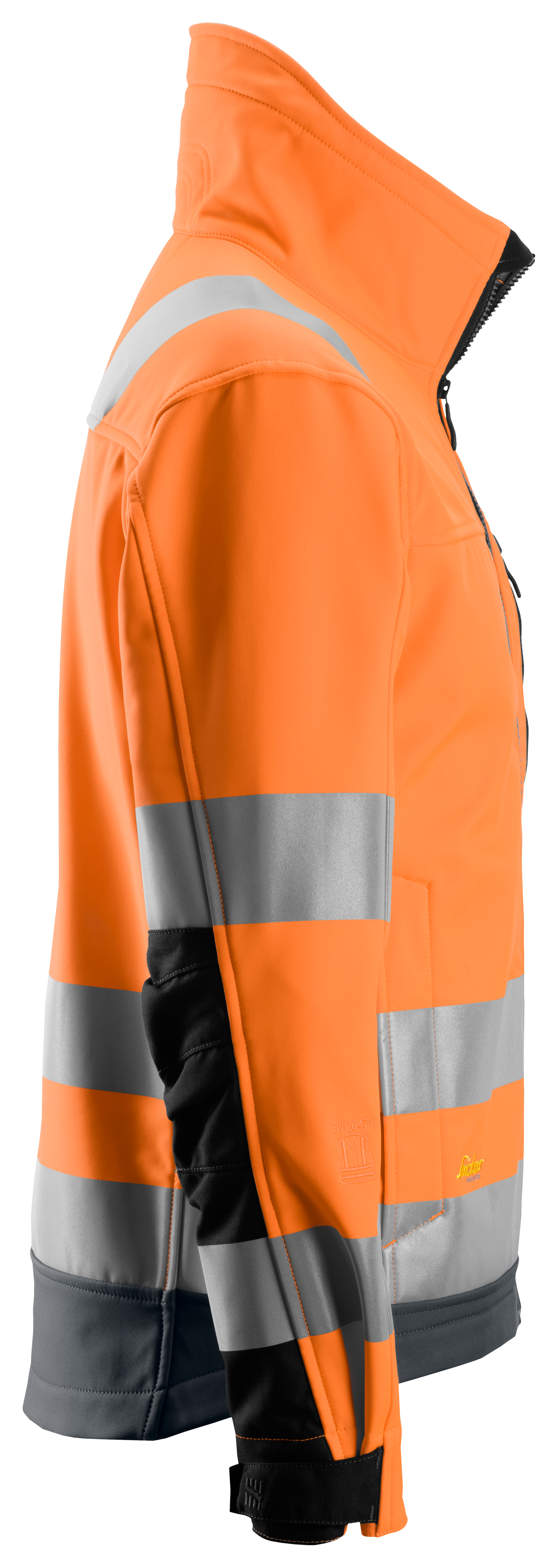 Huomiotakki Snickers AllroundWork Softshell 1230 oranssi-harmaa