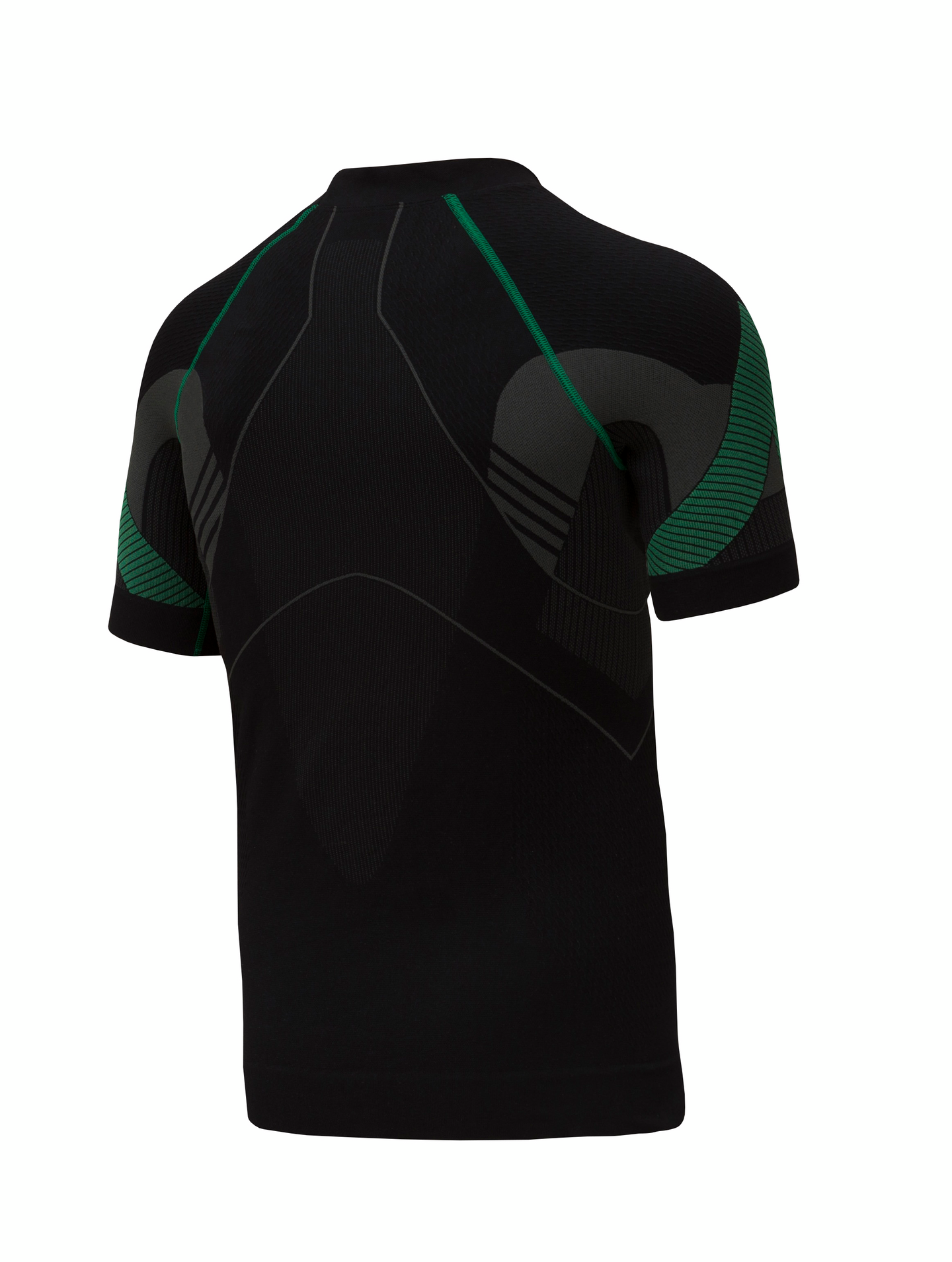 T-paita Snickers FlexiWork saumaton 9426-0418 musta-harmaa