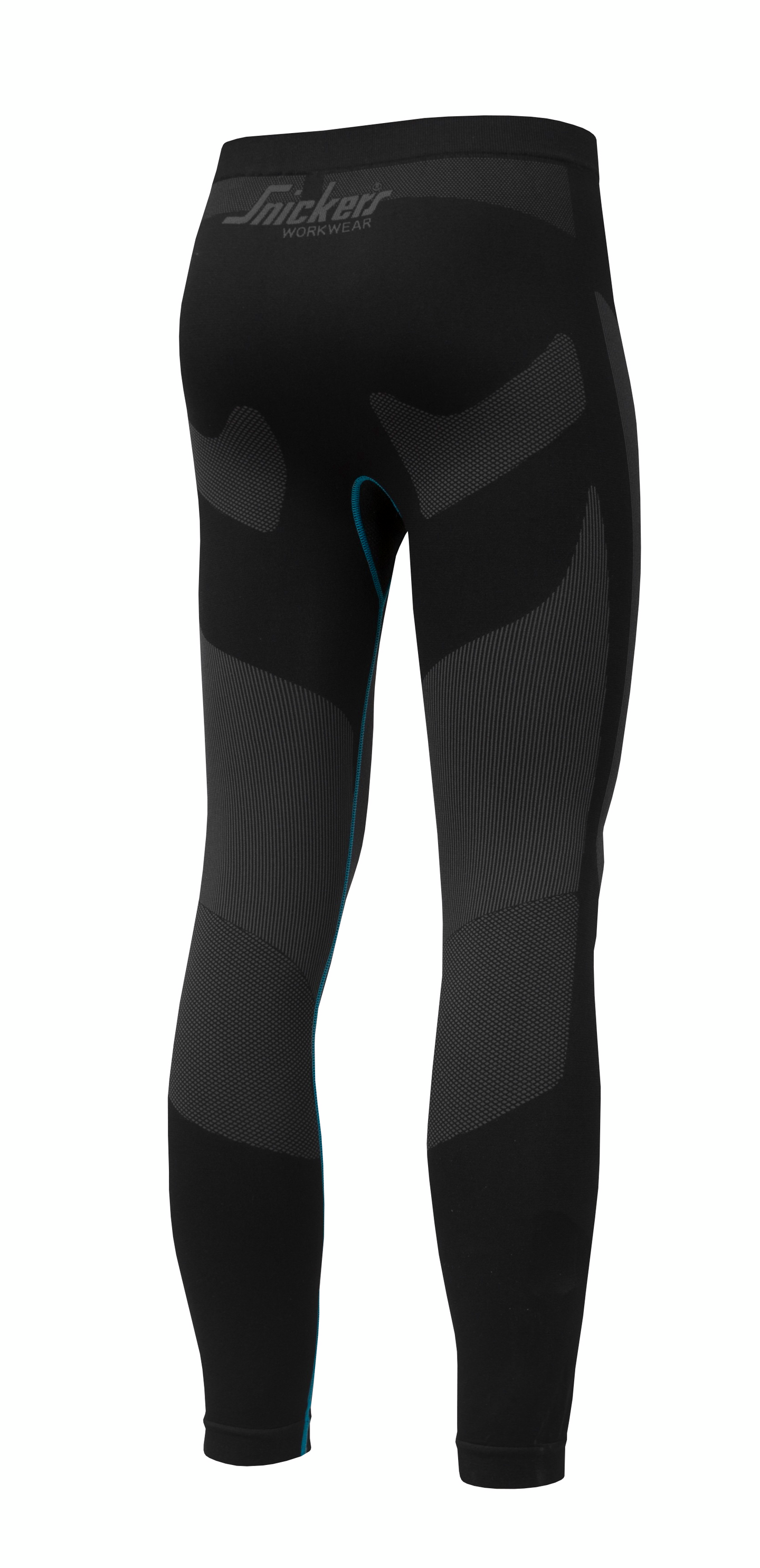 Alushousut Snickers LiteWork 37.5® pitkät saumattomat 9409 musta-harmaa