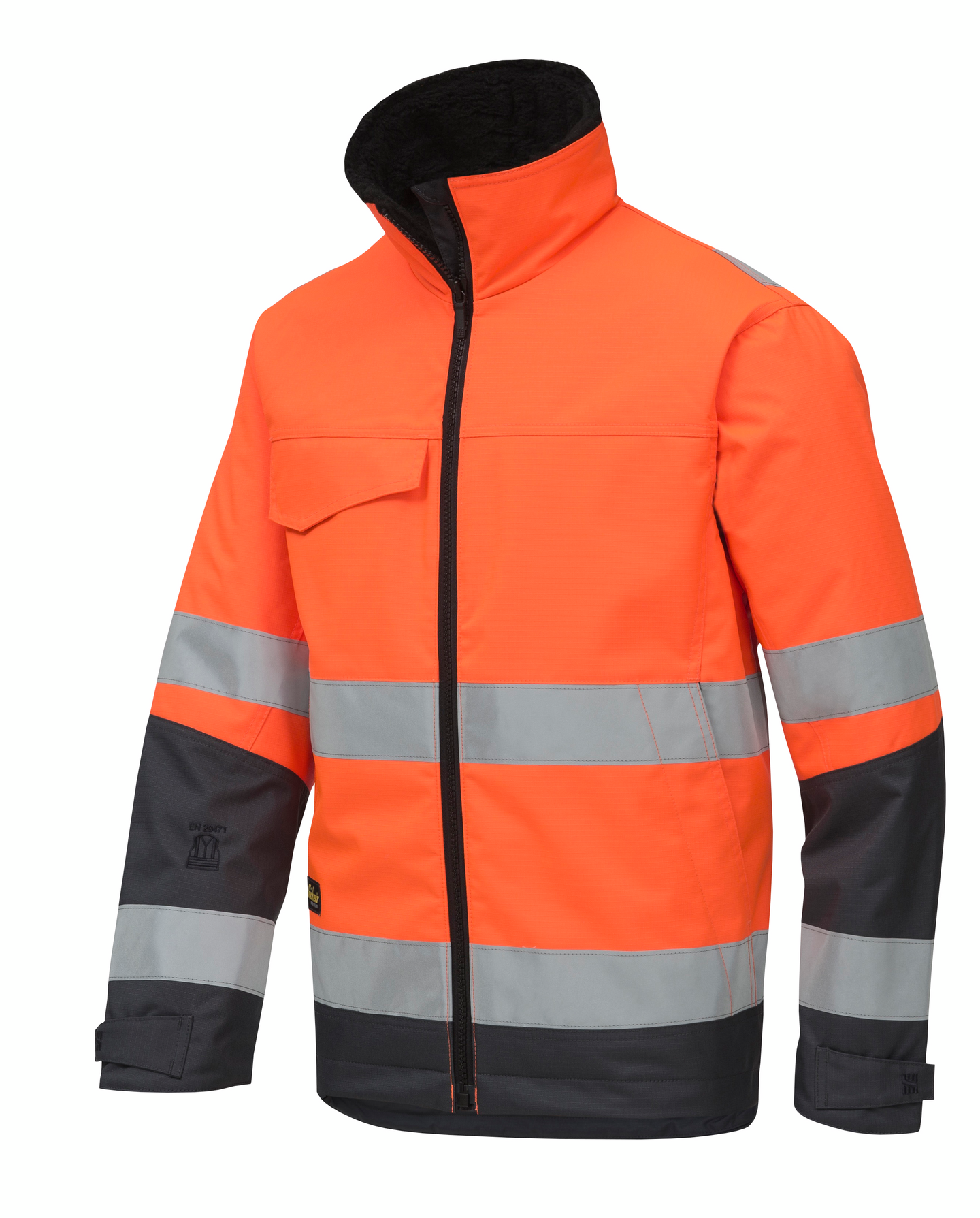 Huomiotalvitakki Snickers 1138-5558 huomio-oranssi/harmaa