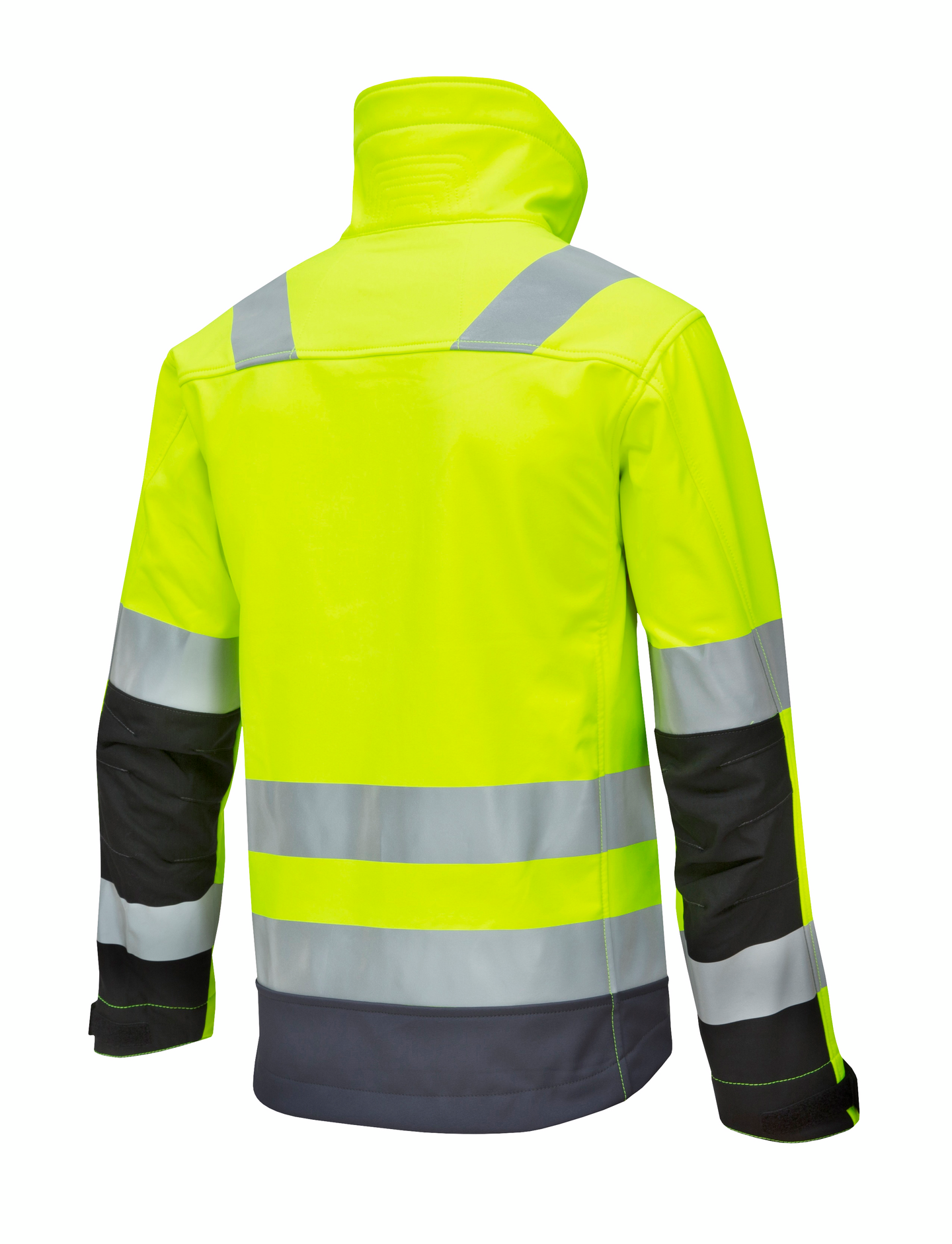 Huomiotakki Snickers AllroundWork Softshell 1230 keltainen-harmaa