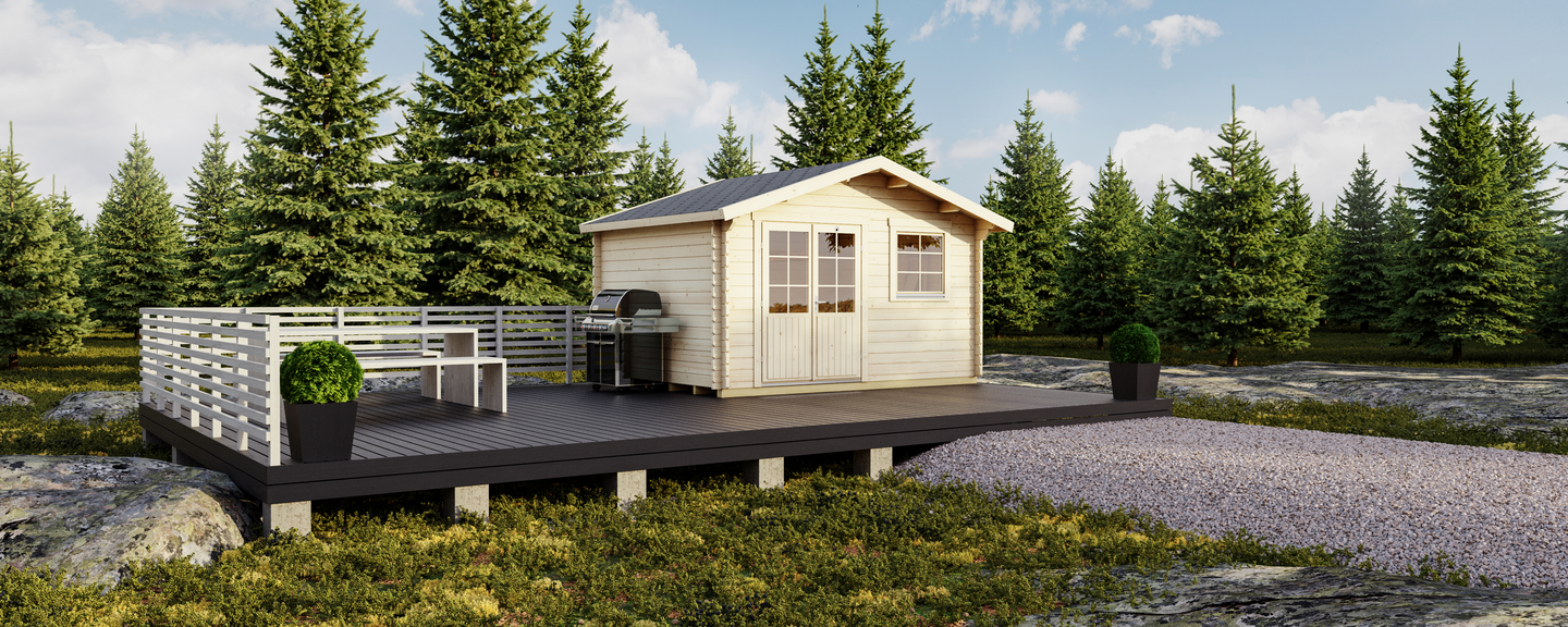 Mökki Lillevilla Liekune 11,7m²