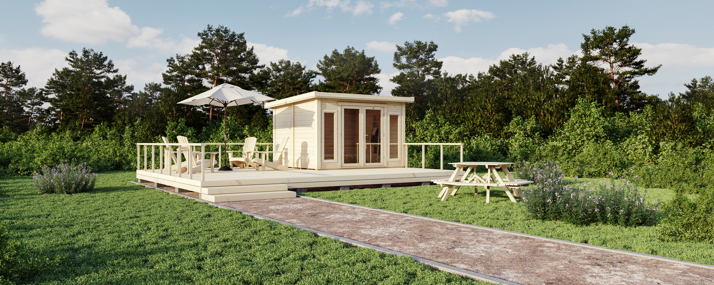 Vierasmaja Luoman Lillevilla Unari 9,9m²