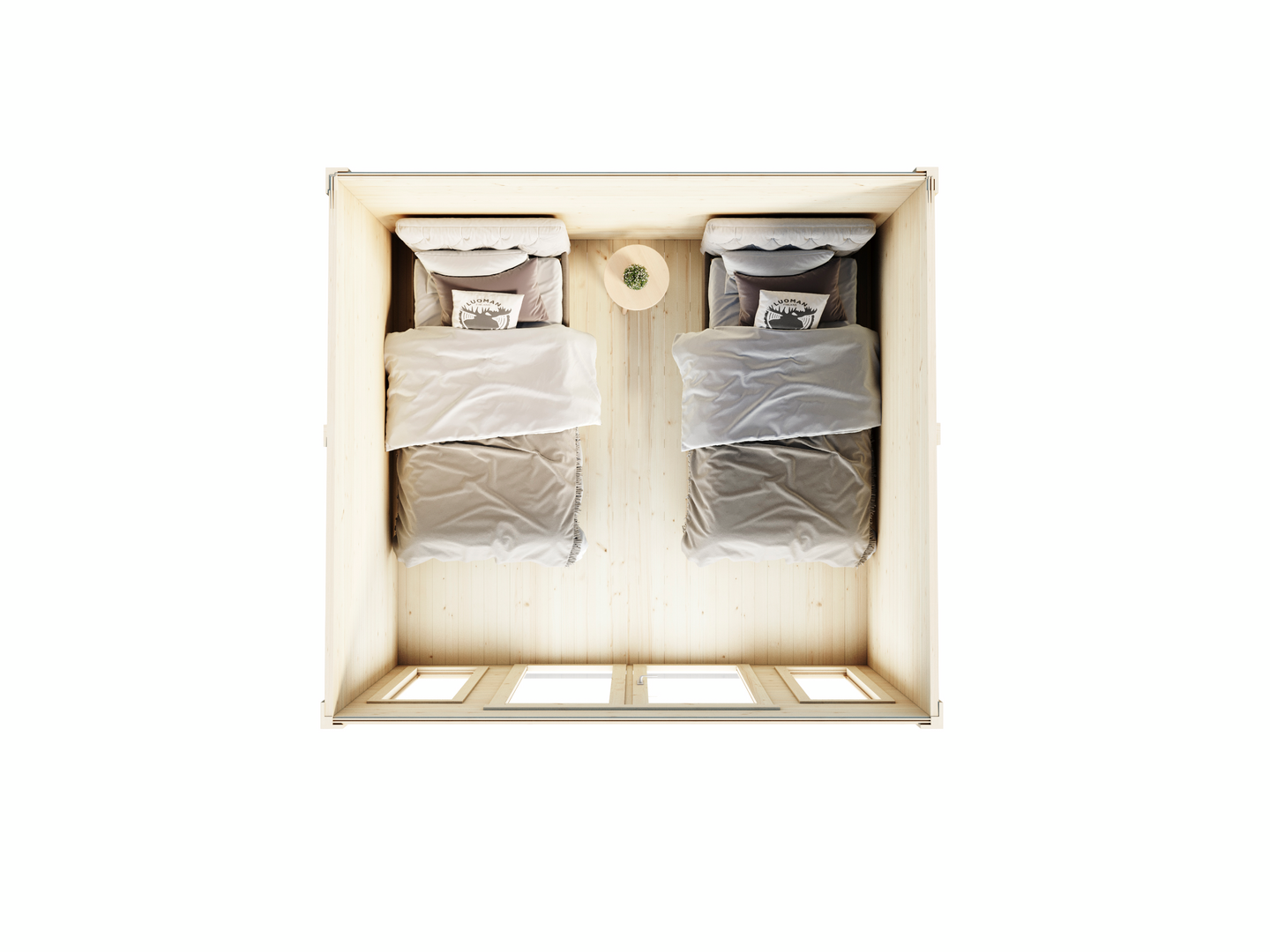 Vierasmaja Luoman Lillevilla Unari 9,9m²