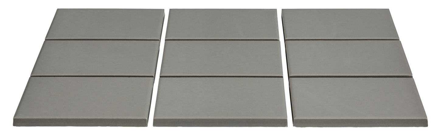 KLINKER CELLO AAVA 9,7X9,7 GRÅ, R10/B 0,97M2