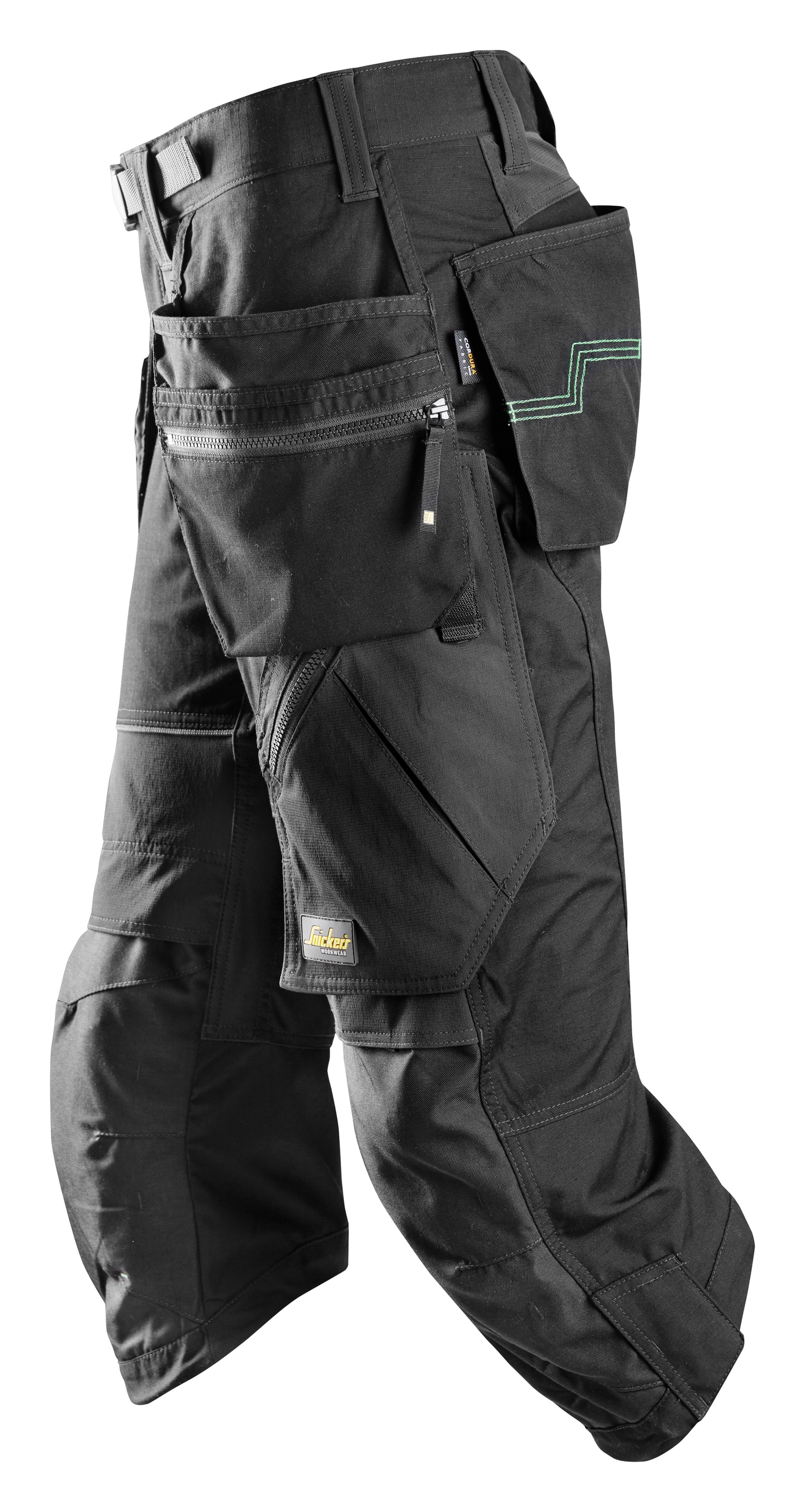 PIRATBYXA+ SNICKERS WORKWEAR 6905 STGRÅ/SV 54, HF FLEXIWORK