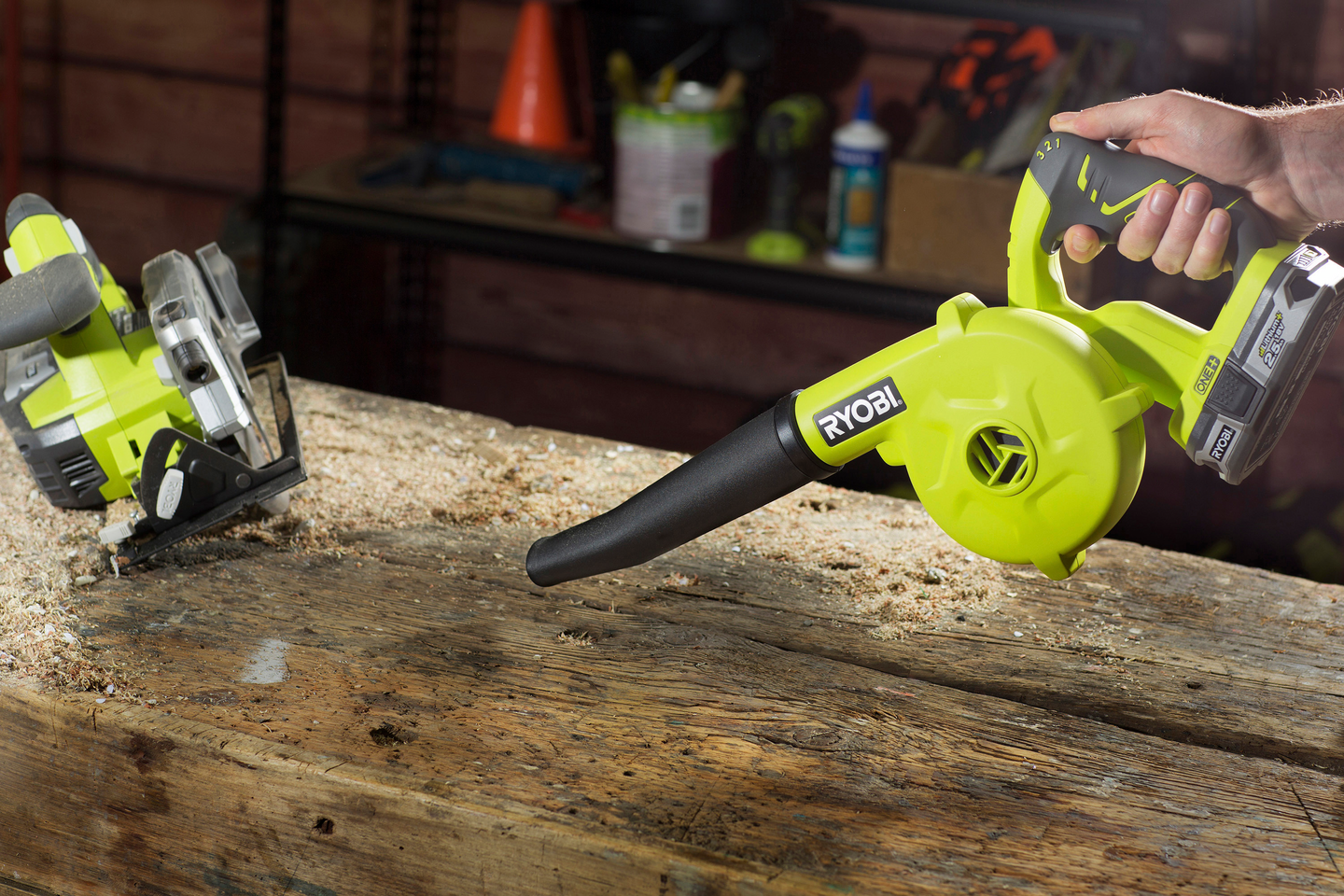 Puhallin Ryobi R18TB-0 18V ONE+ ei akkua